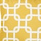 Homeroots Yellow Nautica Latice Printed Decorative Throw Pillow Cover 18 x 18 in. 355328 - alternate 2
